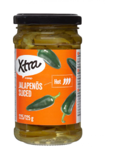 Ломтики халапеньо Xtra jalapenoviipaleet 295/160г