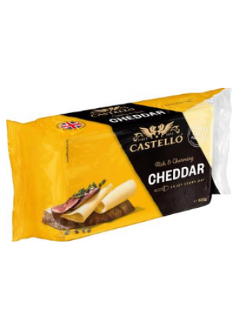 Сливочный сыр Castello Cheddar 500г