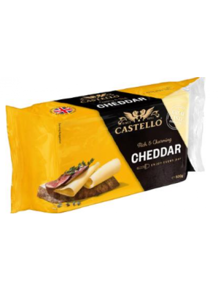 Сливочный сыр Castello Cheddar 500г