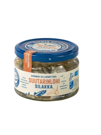 Сельдь с овощами Suutarinlohi Silakka 280г/140г в стекле