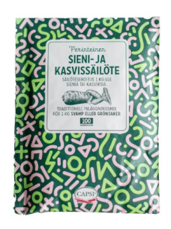 Консервированная смесь для грибов или овощей Capsi Sieni-ja-kasvissailote 100г