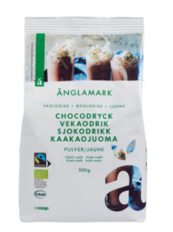 Органический какао-порошок Änglamark kaakaojuomajauhe luomu 500г