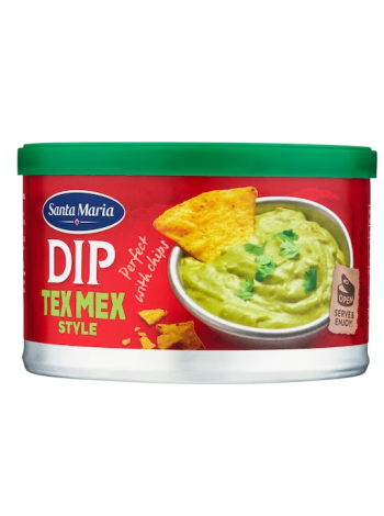 Дип-соус Santa Maria Dip Texmex Style 250г со вкусом свежих помидоров, лука, перца чили и авокадо