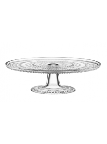 Тарелка для торта Iittala Kastehelmi 31,5см прозрачная
