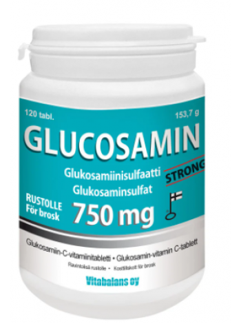 Витамины Glukosamin для хрящей и суставов 750 мг 120 таблеток