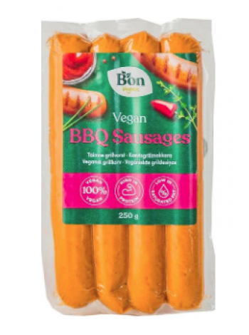 Вегетарианские гриль колбаски Bon Soya kasvisgrillimakkara 250г