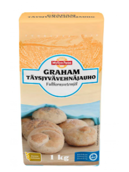 Мука цельнозерновая Myllyn Paras Graham Täysjyvävehnäjauho 1кг