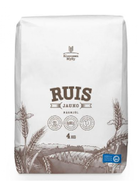 Ржаная мука Kinnusen Mylly 4кг