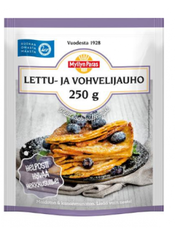 Мучная смесь для вафель Myllyn Paras Lettu- ja vohvelijauho 250г