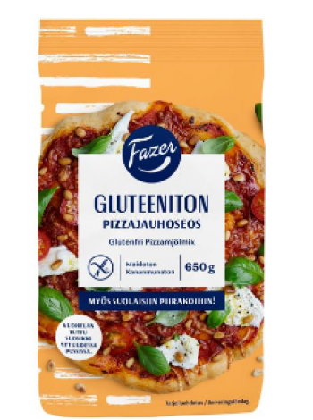 Мучная смесь Fazer Gluteeniton Pizzajauhoseos для пиццы без глютена 650 г
