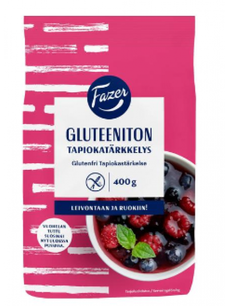 Безглютеновый крахмал Fazer Gluteeniton Tapiokatärkkelys 400 г