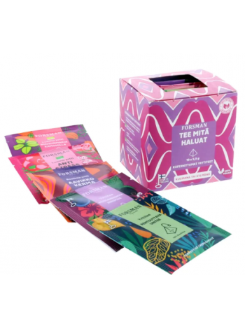 Ассорти чая травяной ароматизированный Forsman Pyramid Tea What You Want 10x2,5 г