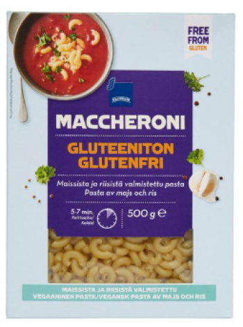 Макаронные изделия ракушки Rainbow makaroni gluteeniton 500 г без глютена