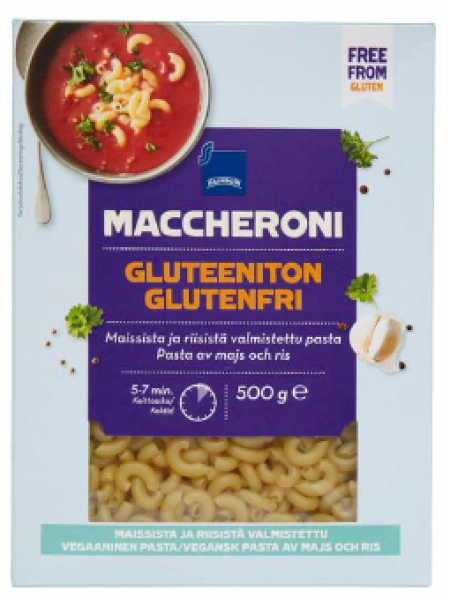 Макаронные изделия ракушки Rainbow makaroni gluteeniton 500 г без глютена