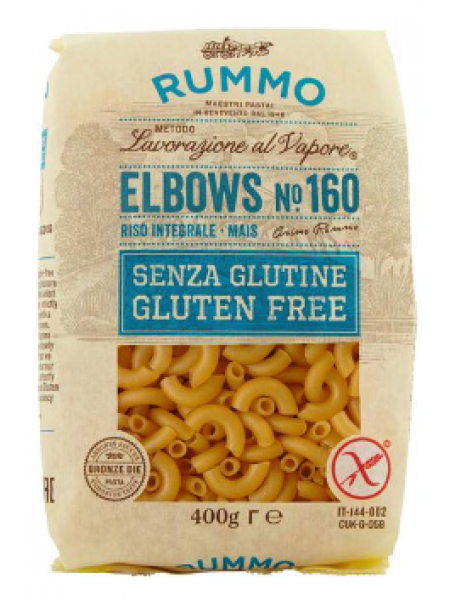 Макароны без глютена Rummo Elbows №160 Gluteeniton 400г