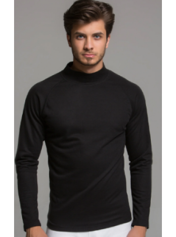 Термобелье Turtle Neck водолазка размер S чёрная