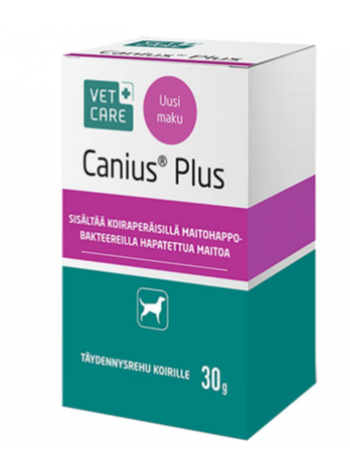Молочнокислый бактериальный препарат для собак CANIUS PLUS VET CARE 30г