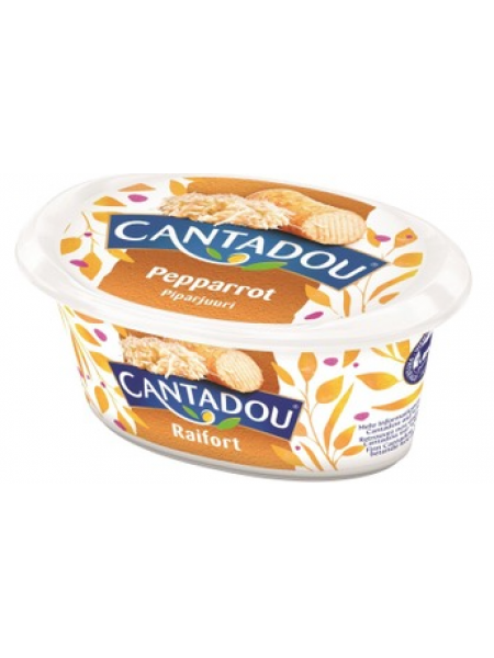 Сливочный сыр с хреном Cantadou Piparjuurituorejuusto 140г