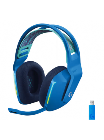 Беспроводные игровые наушники Logitech G733 Lightspeed, синие