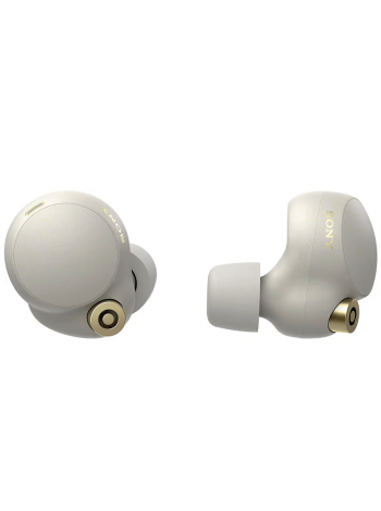 Беспроводные наушники с шумоподавлением Sony WF-1000XM4 белые