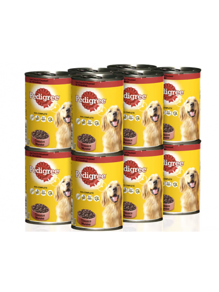 Влажный корм для собак Pedigree Meat 12 x 400 г