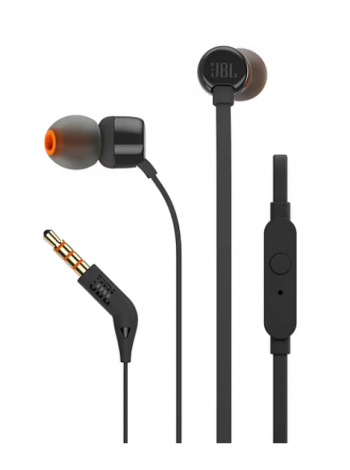 Наушники-вкладыши JBL T110 черные