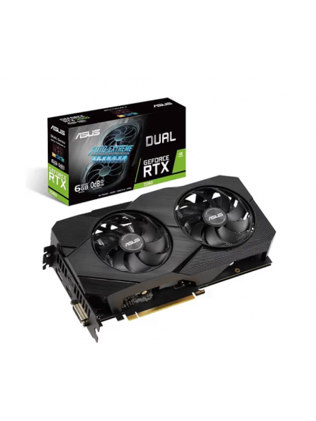 Видеокарта Asus GeForce DUAL-RTX2060-6G-EVO для PCI-e