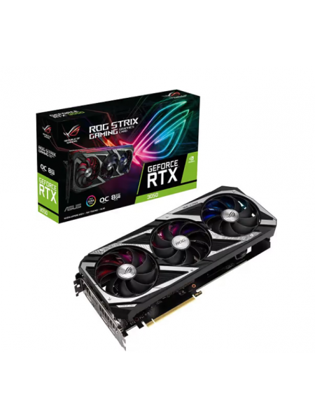 Видеокарта Asus ROG STRIX RTX 3050 OC 8G GAMING для шины PCI-e