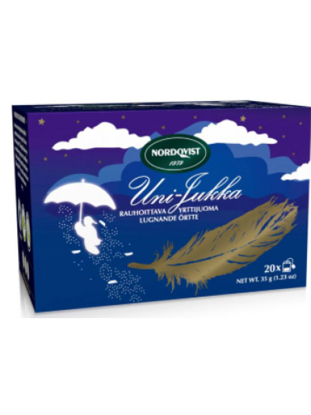 Чай травяной Nordqvist Uni-Jukka Pussitee 20шт/35г