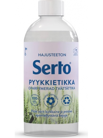 Уксус для стирки Serto Hajusteeton Pyykkietikka без запаха 475мл
