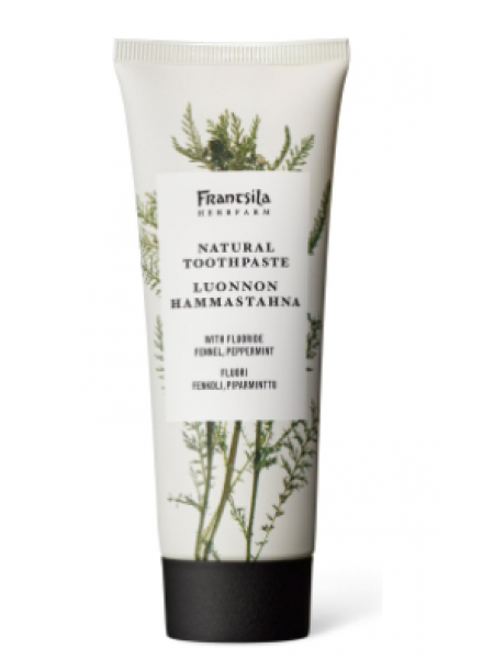Натуральная зубная паста со фтором Frantsilan fluori luonnon hammastahna 75 мл