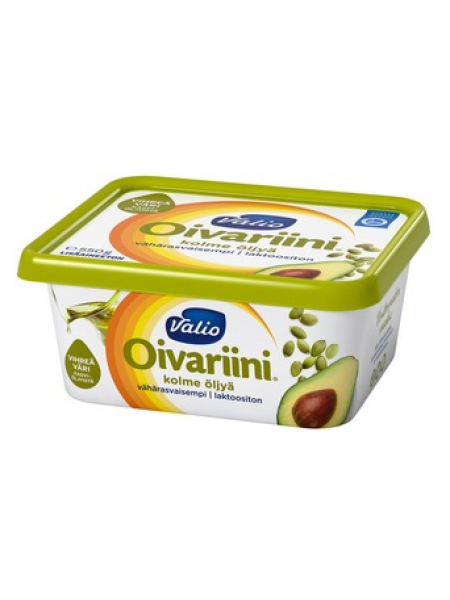 Спред из трех масел Valio Oivarin 550 г с низким содержанием жира Без лактозы