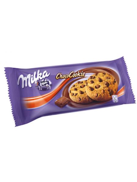 Печенье с шоколадной крошкой из альпийского молока MILKA Choco Cookies 135г