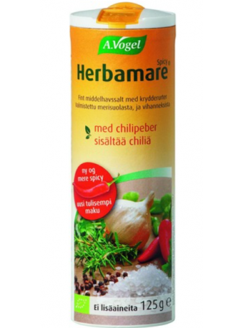 Морская соль с травами A.Vogel Herbamare Spicy 125г