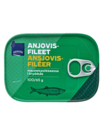 Маринованное филе кильки без кожи и костей Coop ANJOVISFILEET 145/94г