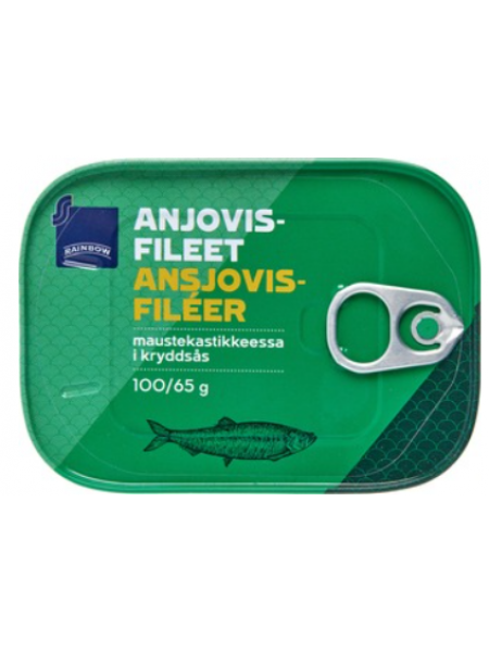 Маринованное филе кильки без кожи и костей Coop ANJOVISFILEET 145/94г