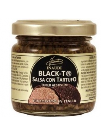 Паста - приправа с трюфелями и грибами Inaudi Black-T 80г