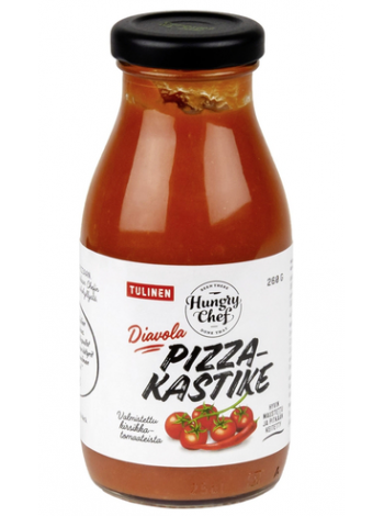 Соус для пиццы с томатами черри Hungry Chef Tulinen Diavola Pizzakastike 260г