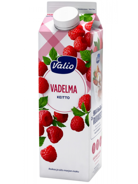 Кисель Valio Vadelma Keitto 1л малина
