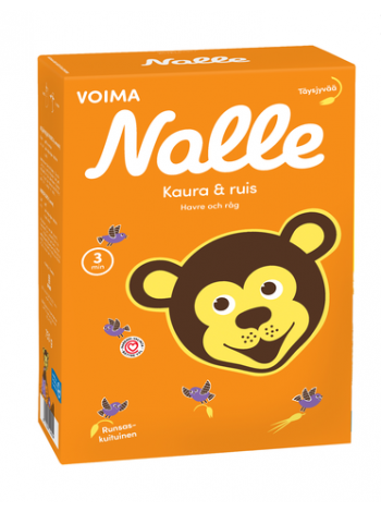 Каша овсяно-ржаная Nalle kaura&ruis 750г