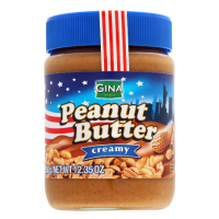 Арахисовая паста Gina Peanut butter creamy 350г кремовая