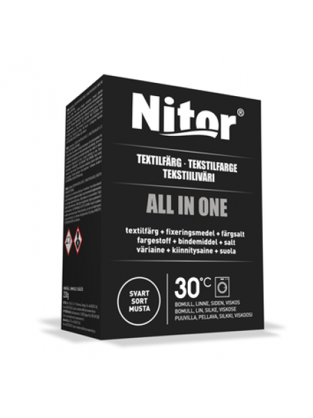 Текстильные краситель Nitor All in One 230г черный