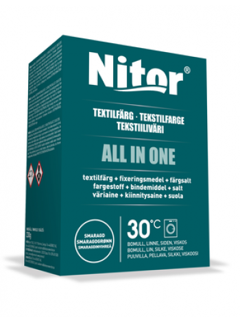 Текстильный краситель Nitor All in One 230г изумрудно-зеленый