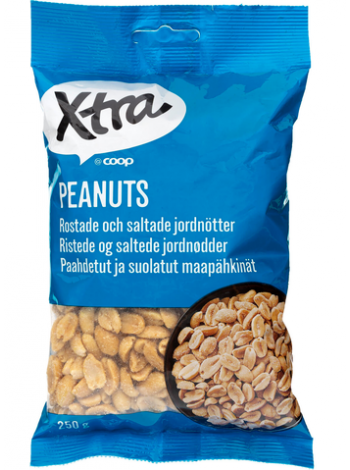  Арахис соленый X-Tra Peanuts 250 г