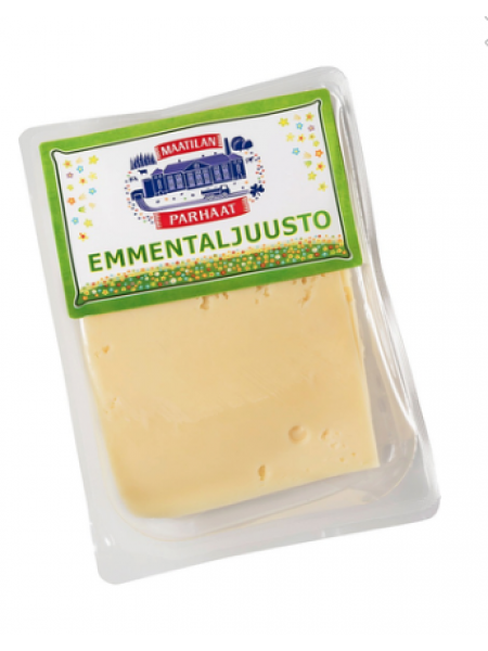Сыр в нарезке без лактозы Maatilan Parhaat Emmental 250г