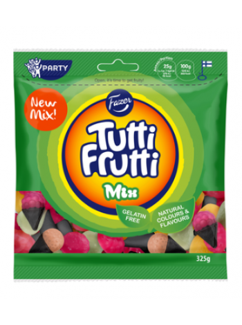 Жевательные конфеты Fazer Tutti Frutti Mix Natural Mix 325г
