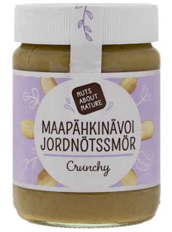 Арахисовое масло Nuts about Nature maapähkinävoi 340г