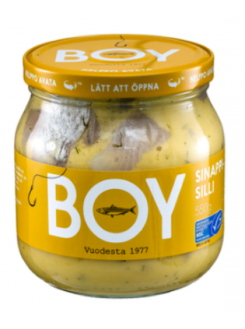 Сельдь Boy MSC sinappisilli 550 г с горчицей