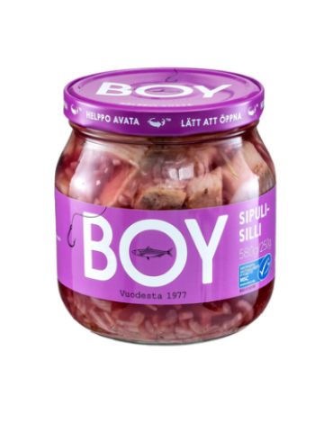 Сельдь с луком Boy MSC sipulisilli 580/250 г 