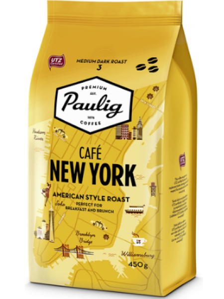Кофе в зернах Paulig Café New York 450 г 